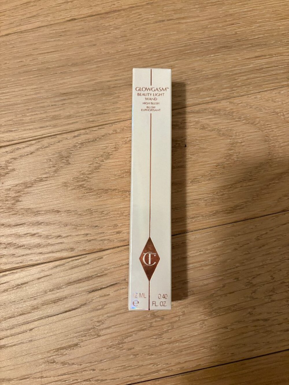 NWT Charlotte Tilbury Beauty Light Wand Highlighter Blush Pinkgasm